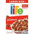 thumbnail image 2 of Life Breakfast Cereal, Cinnamon, 18Oz Box - Pack of 2, 2 of 5