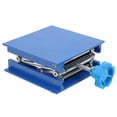 thumbnail image 5 of 100x100mm Lab Jack Laboratoire Support Jack Plate-Forme, 45-140mm Extensible En Acier Inoxydable Laboratoire Ciseaux Jack Lab Lift Stand Table Lab Lifting Plate-Forme pour L'école Physique Chimie, 5 of 5