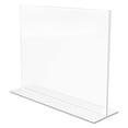 thumbnail image 6 of Deflecto Classic Image Double-Sided Sign Holder, 11 x 8.5 Insert, Clear, 6 of 10