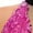 Hot Pink, variant on renvena Girls Halter Sleeveless Tassel Skirted Leotard Dress Samba Rumba Jazz Cha Cha Latin Dancewear Gold 14