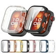 thumbnail image 2 of Full Coverage Bumper Shell for Watch Fit 4 Protector Dustproof Cover, 2 of 21