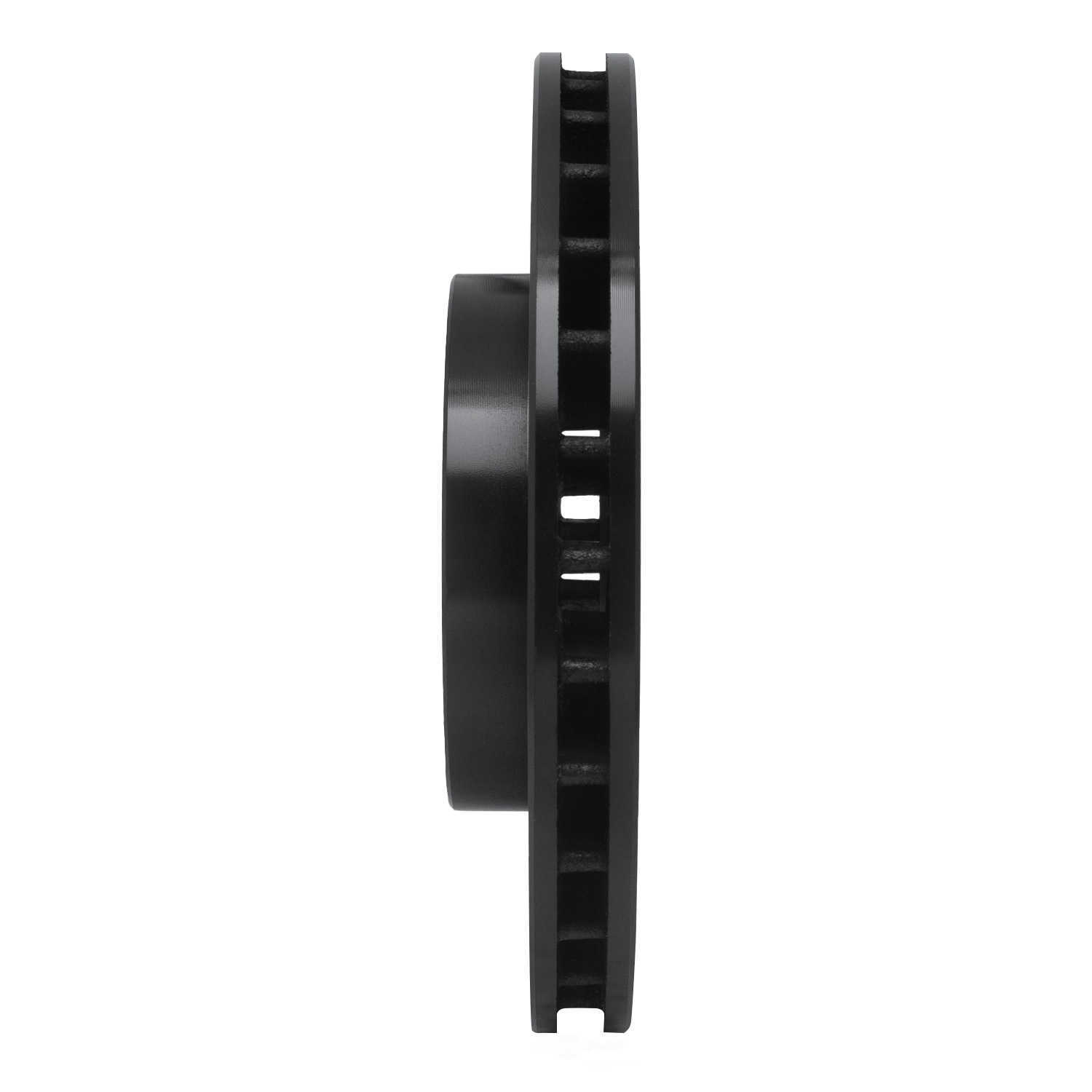 Dynamic Friction Company 633-76041L DFC Brake Rotor - Drilled And Slotted - Black
