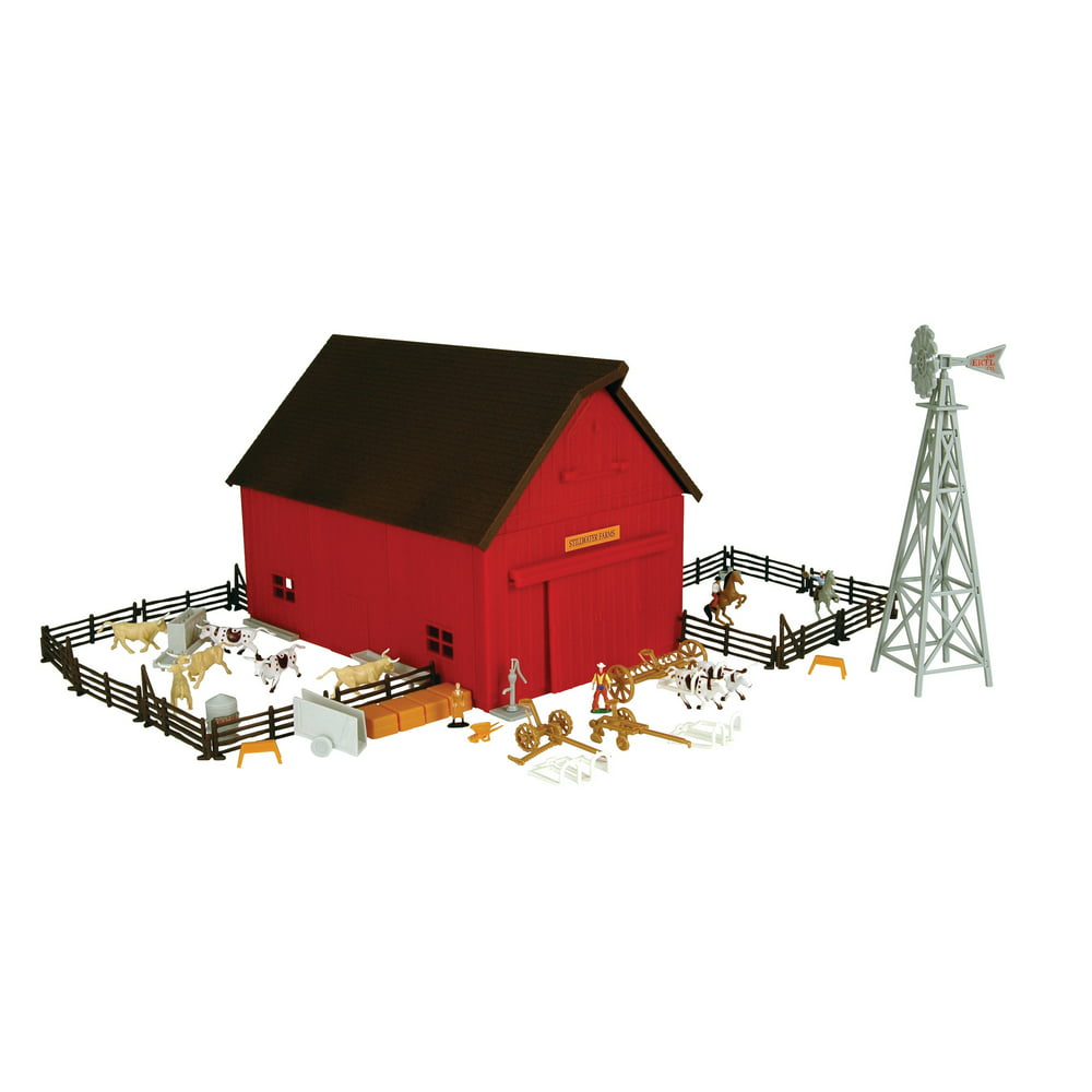 ERTL 1:64 Scale Western Ranch - Farm Toy Playset.
