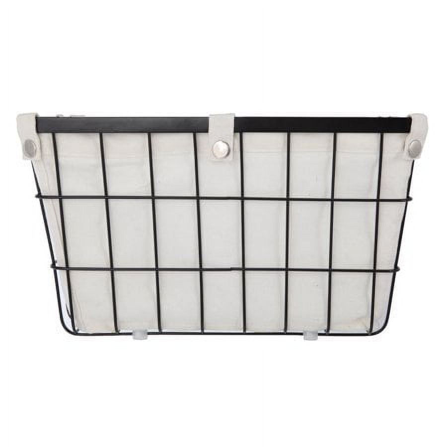 Better Homes & Gardens Small Wire Basket with Chalkboard, 2 Pack