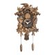thumbnail image 1 of Reloj de pared, decoración, regalos, números arábigos grandes, adorno silencioso, accesorio para Cobre, 1 of 9