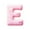 Letter Ornaments - E, variant on Pink 26 Letter Ornaments, Name Pendant,Free Combination Ornament,2D Plane Acrylic Pendant, Backpack Car Hanging Ornament, Cute Letter Decoration for Bags, Cars, Home Decor, Holiday Gift