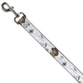 thumbnail image 2 of Disney Pet Leash, Dog Leash, Aladdin Jasmine Palace Pose with Script and Flowers White, 6 Feet Long 1.0 Inch Wide, 2 of 4