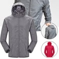 thumbnail image 2 of Sun Protection Hooded Jackets Sun Protection Ultra Thin Long Sleeve Uv Shirts2XL, 2 of 5