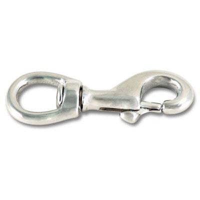 

Chrome Plated Brass Swivel Eye Bolt Snap 825CB - 3 Pair