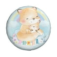 thumbnail image 2 of XMXY Fox Warm Love Spare Tire Cover, Universal Waterproof Cover for Jeep RV Tire Wheel Protection, 14 inch, 2 of 8