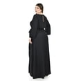 thumbnail image 3 of Vestido elegante de manga larga Roman Fashion /Tallas Extras, 2009 (Negro) negro 40, 3 of 6