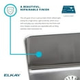 thumbnail image 5 of Elkay Asana Stainless Steel 14-3/8" x 14-3/8" x 6", Single Bowl Undermount Bathroom Sink, 5 of 5