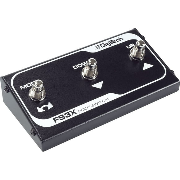 Interruptor de pie DigiTech FS3X de tres funciones para pedales FX