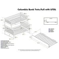 thumbnail image 3 of Columbia Bunk Bed Twin over Full in Multiple Colors and Configurations, 3 of 7