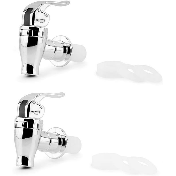 Push Style Spigots for Beverage Dispenser Carafes (2Pack), Replacement