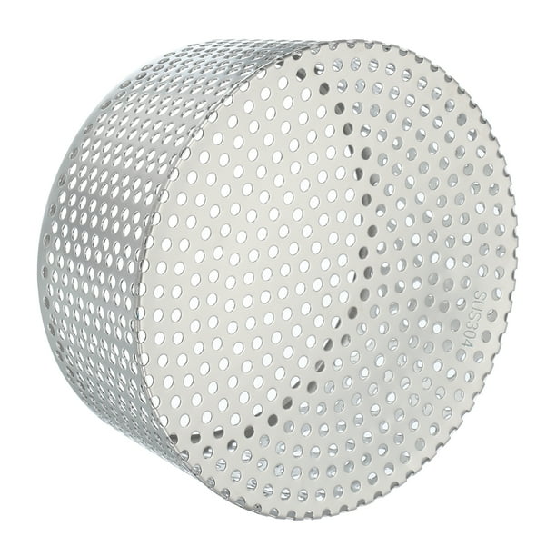 Filtro de guardia de canal, tapa de terminación, pantalla de malla, cubierta de ventilación de techo, cubierta de tubo de escape cónica de acero inoxidable 7.9" - 7.1"