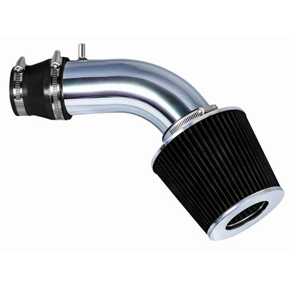 Rtunes Racing Short Ram Air Intake Kit Filter Combo BLACK Compatible For 12-15 Kia Rio / 11-13 Hyundai Accent 1.6L / 12-13 Hyundai Veloster Gdi 1.6L Engine / 11-13 Hyundai Elantra 1.8L …