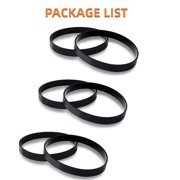 6 Replacement Belts for Bissell PowerForce Helix (Turbo) Vacuum, Replace Parts 2031093, Fit Models 2191, 2191U, 2190, 1700, 1701, 1797, 2691, 2692, 1240, 12B1, 68C7, 3920 Series