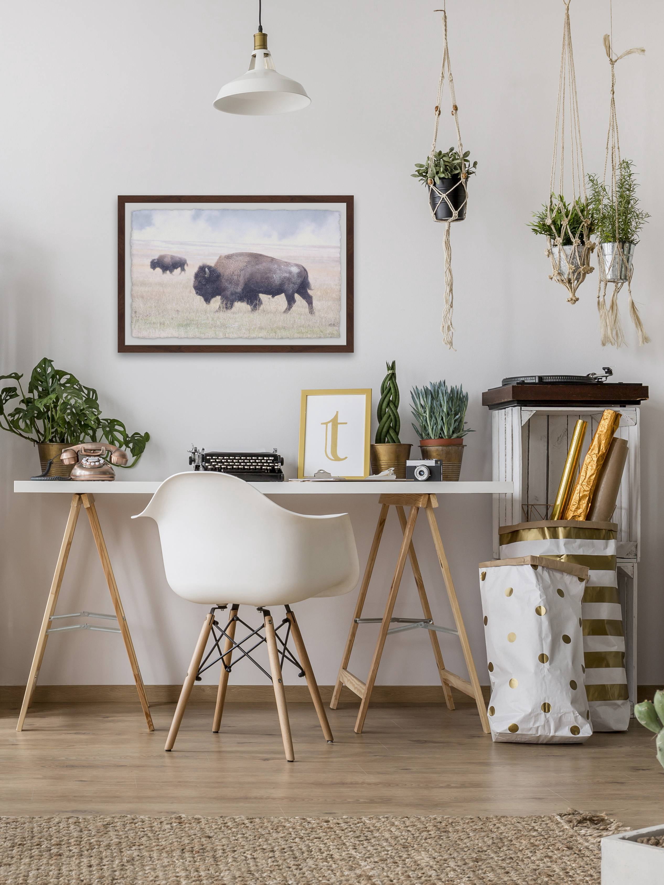 Marmont Hill Scattered Herd Framed Wall Art, 16" x 24"