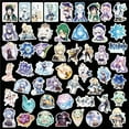 thumbnail image 2 of FFIY Stickers 50Pcs+FFIY Figure Acrylic Material Humanoid Stand 6 inches 1Pcs(Amber), 2 of 7