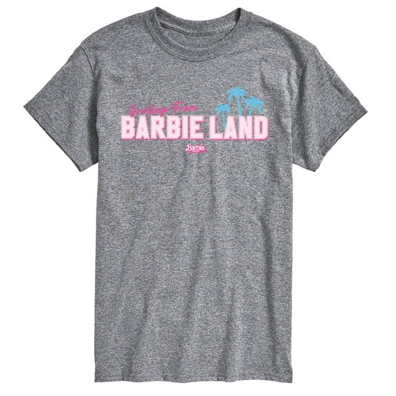 Barbie the Movie - Greetings from Barbie Land - Men's Short Sleeve Graphic T-Shirt