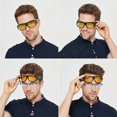 thumbnail image 4 of 2-pack - Dark Sunglasses for Driving - Night Vision Glasses Multicolor MultiColor 2-Pack 2-Pack, 4 of 5