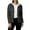 Dark Gray-Clothes, variant on Women's Striped Lined Rain Jacket with Hood Lightweight Water Resistant Casual Windbreaker Navy S