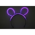 thumbnail image 1 of DirectGlow 5 Count Pink Glow Stick Bunny Ears Fun Neon Party Supply Favors, 1 of 3