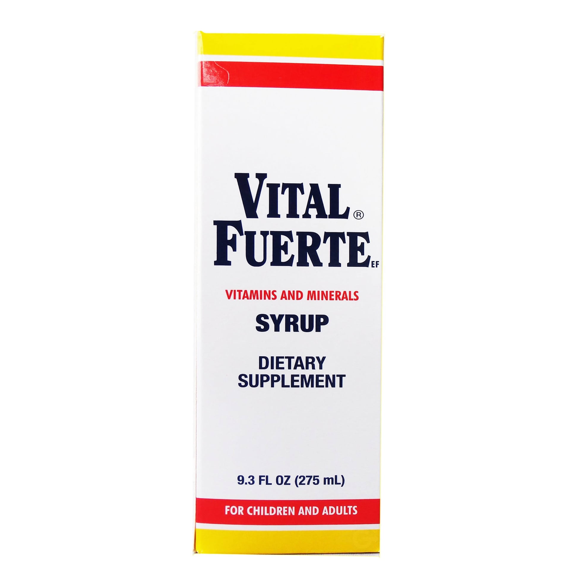 Vital Fuerte Vitamins and Minerals Syrup 9.29 Oz