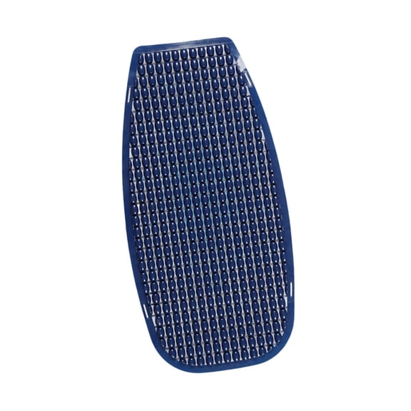 Almohadilla para asiento de motocicleta transpirable, impermeable, con aislamiento térmico y espaciador para asiento de motocicleta. Azul