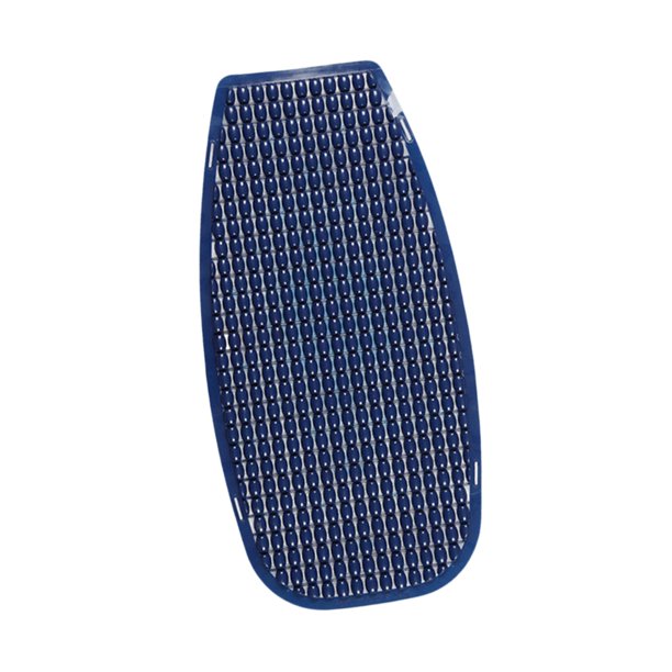 Almohadilla para asiento de motocicleta transpirable, impermeable, con aislamiento térmico y espaciador para asiento de motocicleta. Azul