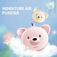 thumbnail image 2 of Purificador de aire portátil Mini purificador de iones de oxígeno negativo de oso pequeño yeacher Purificador de aire, 2 of 6