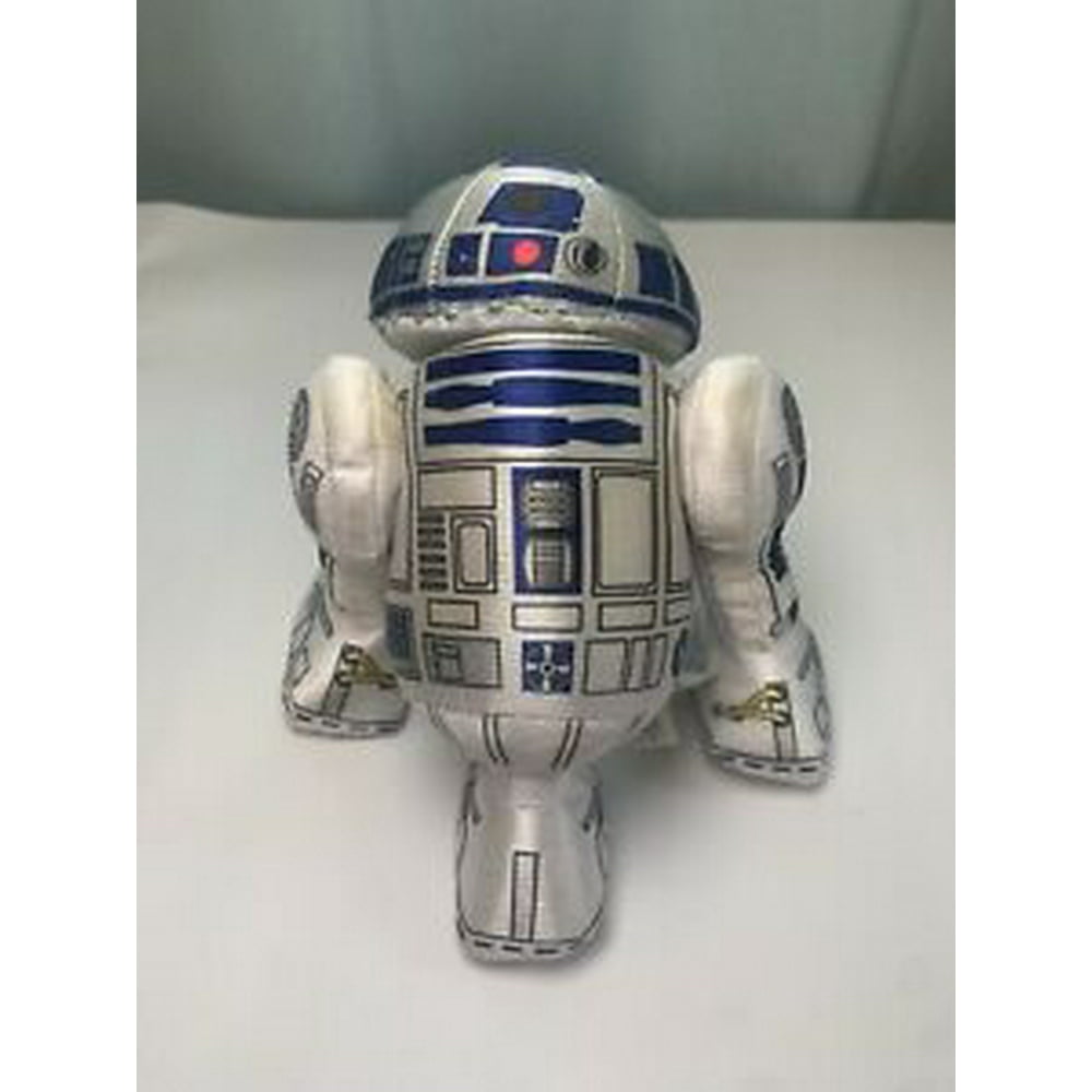 Disney Store R2D2 Droid Plush Toy STAR WARS Stuffed Robot 7"