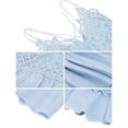 thumbnail image 6 of Lixiuxyad Tank Tops Basic Layer Trendy Women's Tanks & Casual Summer Tops With Lace Details For Everyday Comfort And Style(Blue L), 6 of 6
