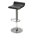 thumbnail image 2 of Winsome Wood Spectrum Adjustable Swivel Stool, Black & Chrome Finish, 2 of 5