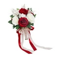 thumbnail image 3 of yotijay Bridal Bouquet Decor Artificial Flowers for Festival Wedding Valentine's Day, 3 of 9