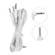 thumbnail image 5 of Cable conductor de electrodo, 10 piezas DC 3,5 mm Pin TENS Cable D TENS Cable Acabado de lujo, 5 of 8