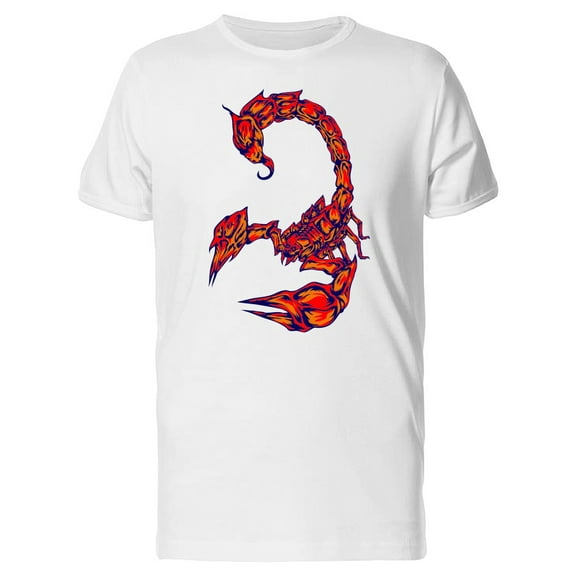 Big Red Scorpion T-Shirt Men -Image by Shutterstock, Male 3X-Large