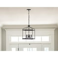 thumbnail image 2 of Better Homes & Gardens 4-Light Farmhouse Black Lantern Style Pendant Light, 2 of 10