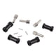 thumbnail image 3 of 8Pcs Aluminio RC Coche 12mm Adaptador de Combinación de Extensión de Adaptador para Axial SCX10 D90, Negro 20mm, 3 of 5