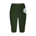 thumbnail image 4 of GHSOHS Leggings for Women Yoga Pants Womens Workout Leggings Jeggings Tights High Waist Capri Leggings for Women Summer Beach Pants Casual Exercise Stretch Leggings Hollow Cropped Pants Capri Dre,L, 4 of 4