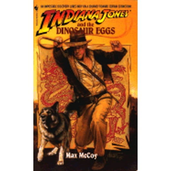Pre-Owned Indiana Jones and the Dinosaur Eggs (Paperback 9780553561937) by Max McCoy