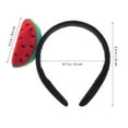 thumbnail image 2 of GETAJGHSD Black Plush Hair Hoop Fruit Headband Ideal for Cosplay Party Accessories, 2 of 7