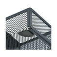 thumbnail image 4 of Universal Metal Mesh Drawer Organizer 15 x 11 7/8 x 2 1/2 Black (UNV20021), 4 of 6