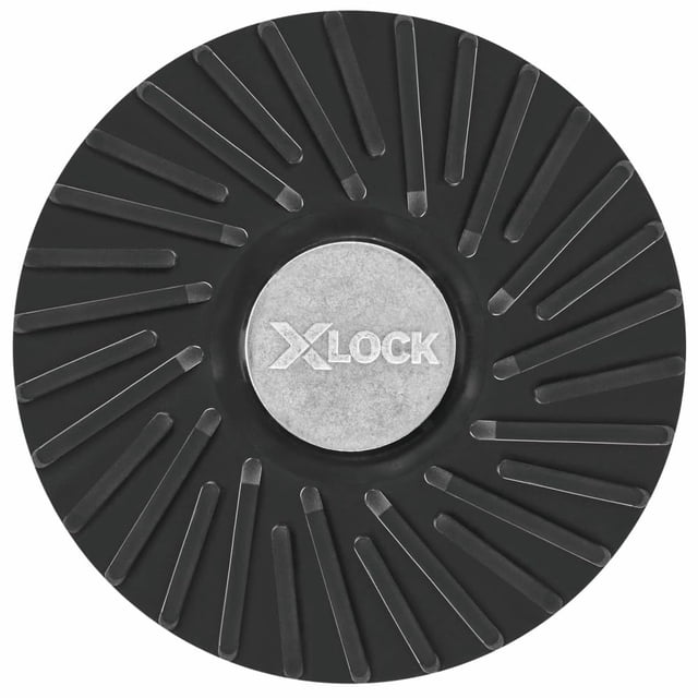 Almohadilla de respaldo Bosch MGX0600 X-LOCK de 15 cm con clip X-LOCK