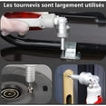 thumbnail image 5 of Destornillador, destornillador Juego de destornilladores de trinquete magnéticos giratorios de 180° LZHDZQD, el juego 14 en 1 se puede utilizar para trabajos de reparación en electrodomésticos y muebl, 5 of 5