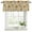 Khaki, variant on 2 Pack Valances for Window, Brown Yellow Sunflower Short Curtains for Kitchen Bedroom Living Room, Summer Botanical Farmhouse Floral Rod Pocket Small Window Treatment Valance Drapes 42 x 12 Inch