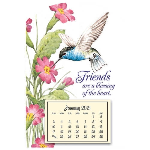 Mini Hummingbird Calendar