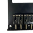 thumbnail image 3 of Puente de sillín de guitarra eléctrica, piezas de instrumentos musicales, piezas de repuesto de guitarra, mejora de puente fijo de guitarra para Estilo B Baoblaze Puente de silla de montar, 3 of 7