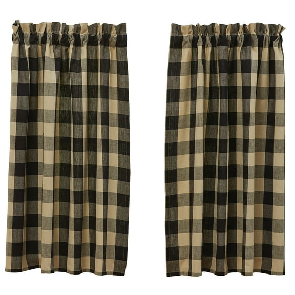 Park Designs Black Buffalo Check Tiers 36"L